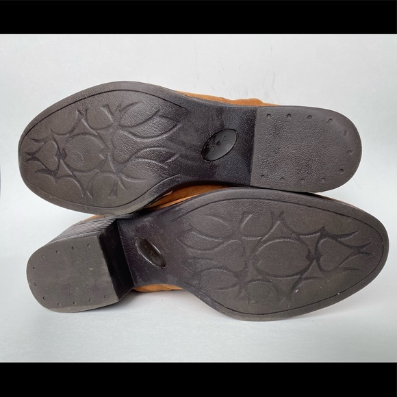 B.O.C ankle booties distressed brown leather size 10 - Picture 12 of 12